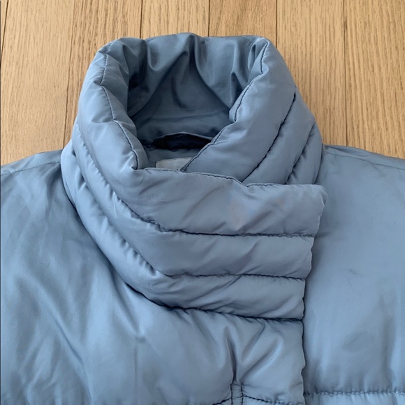 Urban Outfitters Corrine Puffer Vest Size Large Light Blue - Picture 3 of 13